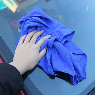 Obrázek produktu pro 10 ks ručníků na mytí aut z mikrovlákna Silná absorpce vody Čisticí utěrka na vozidla pro péči o auto