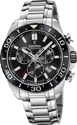 Produktbild von Festina Herren Uhr Swiss Edelstahlarmband silber D2UF20042/4
