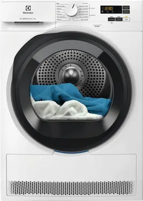Image de Electrolux EW6HA19G, Standing, Front Filling, Heat Pump, White, Knobs, Swivel, Right