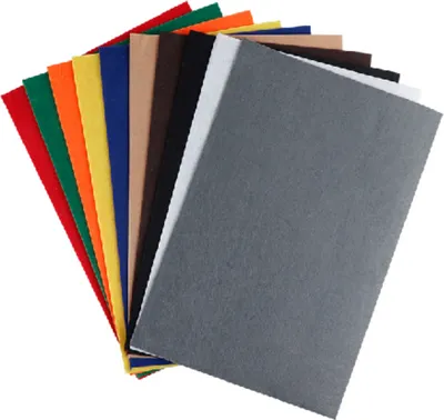 Obrázok produktu pre Farebná plsť 20 x 30 cm 10 listov 1,5 mm