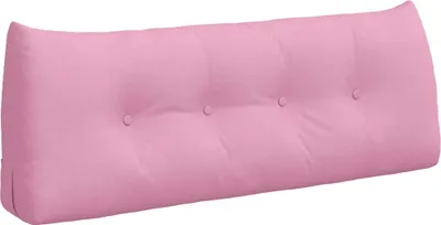 Immagine prodotto di vidaXL Cuscino schienale rosa 120 x 24 x 50 cm in tessuto