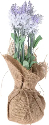 Obrázok produktu pre Umelá rastlina v jutovom vreci, 26 cm