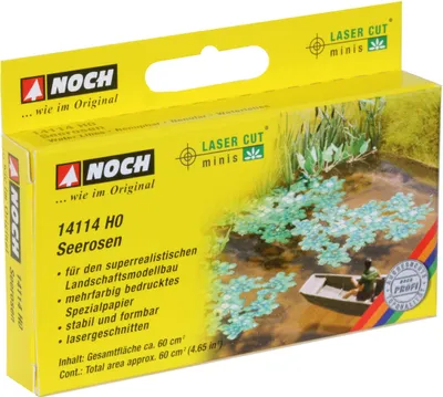 Produktbild von NOCH Seerosen, HO (1:87), Grün