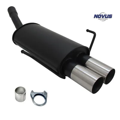 Immagine prodotto di Novus scarico sportivo silenziatore 2x76 rotondo affilato Opel Astra H