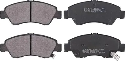 Produktbild von A.B.S. 36784 Bremsbeläge Satz Vorne für HONDA Jazz II Schrägheck (GD, GE3, GE2) Jazz III Schrägheck (GE, GG, GP, ZA) CIVIC VI Hatchback (EJ, EK)