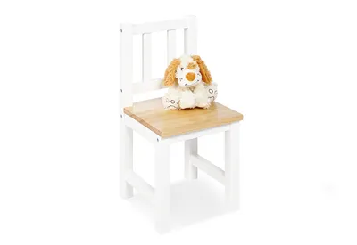 Image de Chaise d'enfant 'Fenna', blanc/naturel
