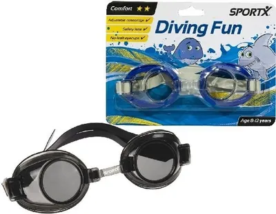 Produktbild von SportX Junior Chlorbrille ***, Unisex, Universalgröße, Multi, Kunststoff, Latex, Junior