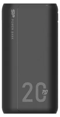 Produktbild von Silicon Power QS15, 20000 mAh, Lithium Polymer (LiPo), Quick Charge 3.0, Schwarz