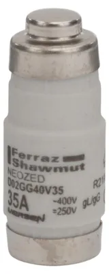 Produktbild von Mersen Sicherungseinsatz NEOZED D02 gG 35A/400V D02GG40V35