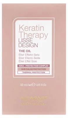 Immagine prodotto di Alfaparf Milano Keratin Therapy Lisse Design The Oil 50ml - elisir in olio