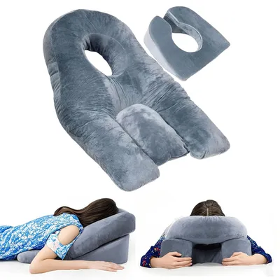 Immagine prodotto di Cuscino ergonomico per il viso, ideale per chi dorme a pancia in giù