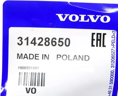 Obrázek produktu pro VOLVO V90 V60 XC40 XC60 XC90 II gumová základna zavazadlového prostoru OE 31428650