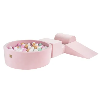 Produktbild von Schaumstoff Bausteine Kinder mit Bällebad - Softbausteine Baby