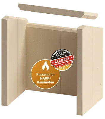 Produktbild von Feuerraumauskleidung 7-teilig passend für Hark** (Vermiculite)