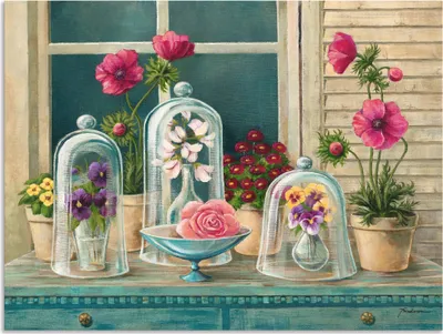 Produktbild von ARTland Wandbild Alu für Innen & Outdoor Kollektion mit Blumen Größe: 40x30 cm