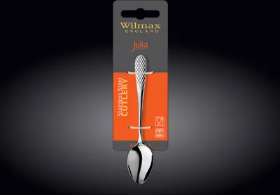 Produktbild von Wilmax Mokkalöffel 11.5 cm Edelstahl 2er Set WL-999204/2B