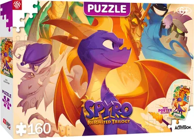 Obrázok produktu pre Cenega Spyro Reignited Trilogy: Heroes, 160 kusov, Videohra, 6 rok / roky