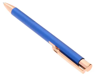 Produktbild von MPM-Quality Kugelschreiber Cidana Aluminium Blau blaue Mine
