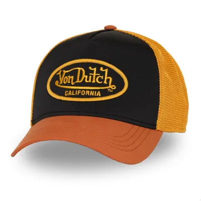 Produktbild von Von Dutch Originals Trucker Cap - 3-COLOR Poly Baseball Mesh Brown