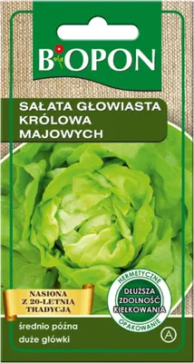 Zdjęcie produktu dla Sałata głowiasta Królowa Majowych 1g
