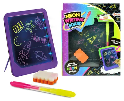 Obrázok produktu pre Toi-Toys 48059A - Nenov osvetlen tabua na psanie (s fixkou a hubkou) tabua na psanie