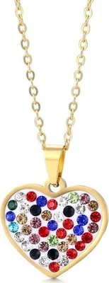 Produktbild von Halskette CH-20903 - Gold / Multi für Damen KP20903