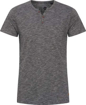 Produktbild von SOLID SDSigos Herren T-Shirt Kurzarm Shirt mit Grandad-Ausschnitt