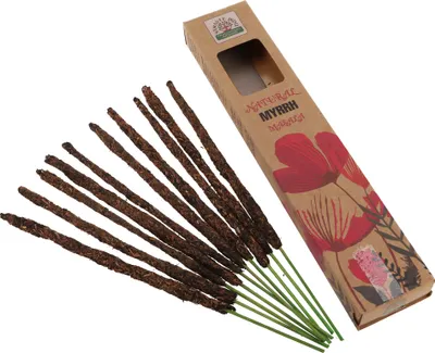 Produktbild von Natürliche botanische Räucherstäbchen Myrrhe