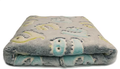 Obrázek produktu pro Minky Plyšová příšera svítící ve tmě 50 x 160 cm