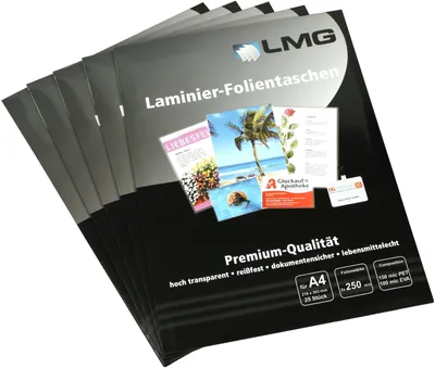 Obrázek produktu pro LMG LMGA4-250-25 Folient.216x303-A4 250mic 25St