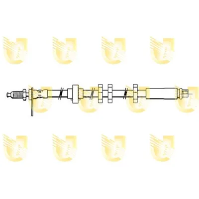 Produktbild von UNIGOM 377364 Bremsschlauch Vorne Links passend für PEUGEOT 406 (8B) 406 Coupe (8C) 406 Break (8E/F)