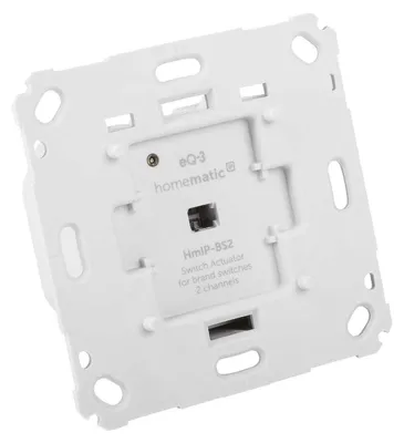 Zdjęcie produktu dla Homematic IP 156757A0, Mechanizm przełączania, 868,6 MHz, 150 m, IP20, Biały, Homematic IP