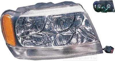 Produktbild von VAN WEZEL Scheinwerfer Rechts für JEEP GRAND CHEROKEE II (WJ, WG) 2116964