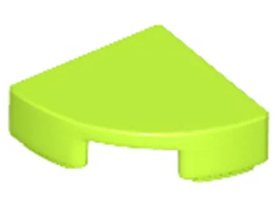 Produktbild von Lego® 1x1 Fliesen Rundecke 25269 - 1 Stück Lime