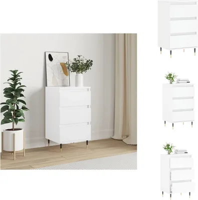 Produktbild von vidaXL Sideboard Weiß 40x35x70 cm Holzwerkstoff -  Sideboards