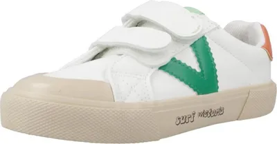 Produktbild von VICTORIA Kinder Sneaker 1065179N, Weiß, mit Klettverschluss, Synthetik-Obermaterial