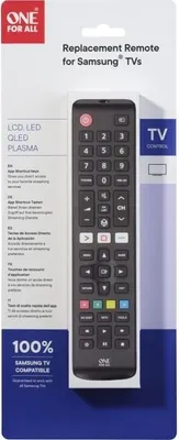 Immagine prodotto di ONE FOR ALL URC4910 - Replacement Remote Control for Samsung TV