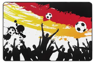 Produktbild von Schreibunterlage 54x36cm Fußball