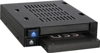 Productafbeelding van ICY Dock MB522SP-B Backplane IcyDock 2x6,3cm SATAI-III/SSD/SAS MB522SP-B