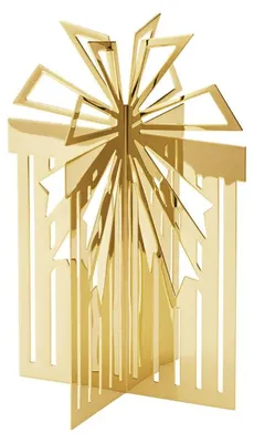 Produktbild von Georg Jensen - Tischdeko Geschenk 2025 H: 11,5 cm, vergoldet