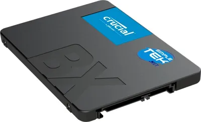 Produktbild von Crucial BX500 SATA SSD 2TB, 2,5' Interne SSD Festplatte, bis zu 540MB/s, 2TB SSD kompatibel mit Laptop und Desktop (PC), 3D NAND, Dynamische Schreibbeschleunigung - CT2000BX500SSD101