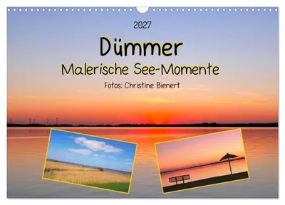 Immagine prodotto di Dümmer, Momenti pittoreschi sul lago (calendario da parete 2027, formato DIN A3 orizzontale), calendario mensile CALVENDO