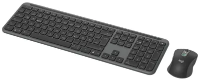 Productafbeelding van Logitech 920-012483 Logitech Wireless Keyboard+Mouse MK950 Signature Slim black