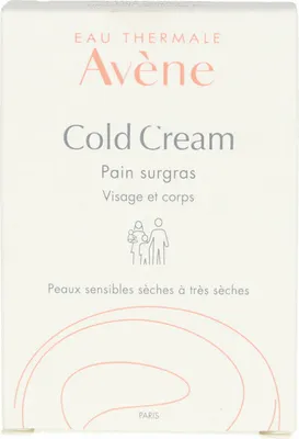 Zdjęcie produktu dla Avene Cold Cream Ultra Rich kostka oczyszczająca bez mydła, 100 g