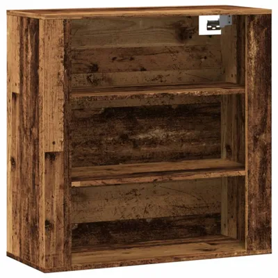 Produktbild von vidaXL Wandschrank Altholz-Optik 80x33x80 cm Holzwerkstoff