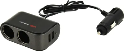 Obrázek produktu pro Rozdvojka 12/24V + 2x USB 2100mA