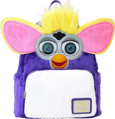 Image de Loungefly Hasbro violet Furby en peluche | Sac à dos Furby