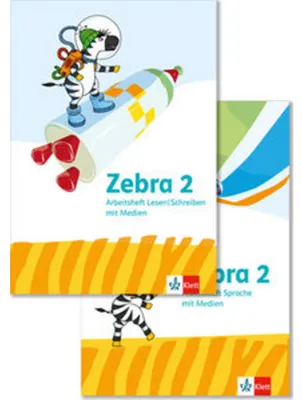Produktbild von Zebra 2. Allgemeine Ausgabe. Paket: Arbeitsheft Sprache und Arbeitsheft Lesen/Schreiben Klasse 2