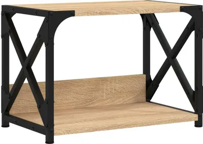 Produktbild von vidaXL Druckerständer 2 Ablagen Sonoma-Eiche 44x26x31,5 cm