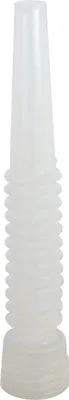 Produktbild von Flexibles Auslaufrohr-PE-160 mm, transparent-für 0,5-1-2-l-Messbecher